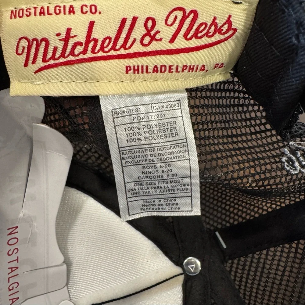 Mitchell & Ness sleek black